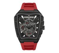 Police Men's Wristwatch Analog Stainless Steel Black 44 mm - Police Watches Online Shop - Free Shipping