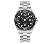 Police Men's Wristwatch Analog Watch Stainless Steel Black Men's Watch Chronograph Bracelets