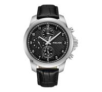 Police Mensor PEWJF0021503 Men's Chronograph Watch with Dial Bracelet, Black, Black, Classic, Black, Classic