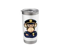 Police Monkey Stainless Steel Insulated Tumbler