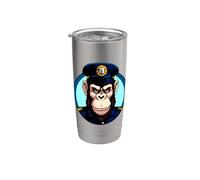 Police Monkeys Stainless Steel Insulated Tumbler