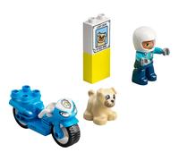 Lego® 10967 Duplo Rescue Police Motorcycle Toy For Toddlers