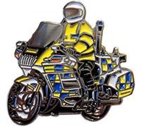 Police Motorcycle Metal Enamel Pin Badge Lapel Brooch 999 Emergency Service Ambulance Paramedic