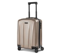 Police New York 4 wheels Cabin suitcase S 54 cm Expandable beige