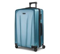 Police New York 4 wheels Trolley L 72 cm Expandable blue