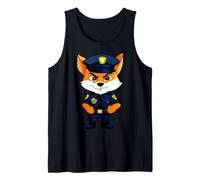 Police Officer Fox Tank Top