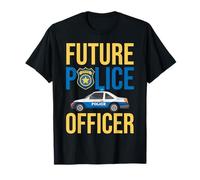 Police Officer Future Police Officer Badge Patrol Car T-Shirt