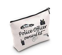 Police Officer Gift Policeman Law Enforcement Makeup Bag Police Officer Survival kit Cosmetic Bags Gift for Retirement or Graduation Cosmetic Bag (U.Police)