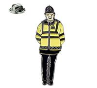 Police Officer Policeman Bobby on the beat Metal and Enamel Lapel Pin Badge XJKB15-34