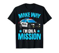 Police Officer Policeman Cop Boys Kids Toddler T-Shirt