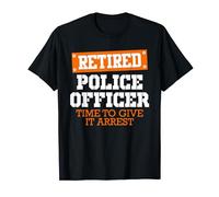Police officer retired policeman pension Retirement T-Shirt