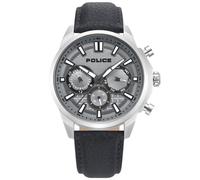Police Men's Wristwatch Analog Quartz Stainless Steel Black 44mm - Buy Police Watches Online