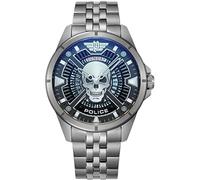 Police PEWJH0005404 Men's Analogue Quartz Watch with Stainless Steel Strap, Gray