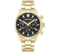 Police Men's Chronograph Watch Gold 42mm Stainless Steel Wristwatch Men's Watch Chronographs
