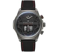 Police Men Analog Quartz Watch with Silicone Strap PEWJM0006505