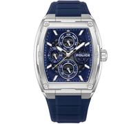 Police PEWJQ0004502 Men's Analogue Japanese Quartz Movement Watch with Silicone Strap