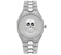 Police PL16027BS.04M Women's Watch Quartz Stainless Steel Silver Rhinestones
