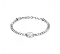 Police Men's Pontevedra Stainless Steel Disc Chain Bracelet