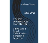 POLICE PROMOTION HANDBOOK NPPF Step 2 Legal Examination Sergeant & Inspector: E&P 2026