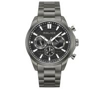 Police Unisex Wristwatch Analog Quartz Watches Silver Wristwatch Men's Watch Women's Watch Chronograph