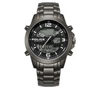 Police Rig Grey IP Digital Bracelet Watch - W44117
