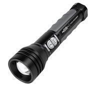Police Security - Twin Power 600 Lumen LED Flashlight - Choose Your Power - Rechargeable w/Backup Backup, Water-Resistant, USB-C, Twist Focus, Impact Resistant - Camping, Hiking & Emergency Use