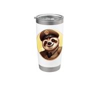 Police Sloth Stainless Steel Insulated Tumbler