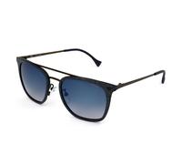 Police SPL152N Blu eff.trama stoffa 53/20/140 UNISEX Sunglasses