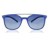 Police SPL169 WAGER 1 Polarized J15P Men's Sunglasses Blue Size 52