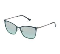 Police SPL191 RIVAL 11 KB1X Womenâs Sunglasses Green Size 53