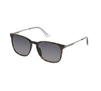 Police Spld47-550752 Sunglasses Brown Degraded Men