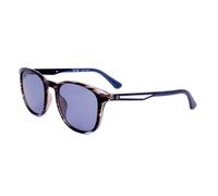 Police SPLF18 Shiny striped blue brown 53/20/145 MAN Sunglasses