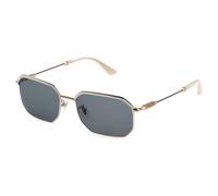 Police SPLF73 HORIZON 2 0544 Man Sunglasses Metal Gold Grey Squared Normal