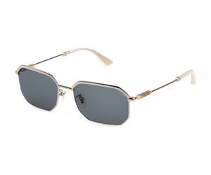 Police SPLF73 HORIZON 2 0544 Man Sunglasses Metal Gold Grey Squared Normal