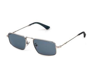 Police SPLN31 Glasses, Total Shiny Palladium, 53 for Men, Total Shiny Palladium, 53