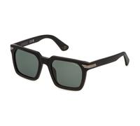 Police SPLP29 FORTY 2 703Y Man Sunglasses Acetate Black Grey Squared Normal