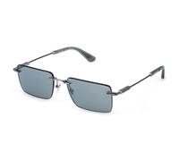 Police SPLP35 HORIZON 12 509X Man Sunglasses Metal Grey Smoke Squared Mirror