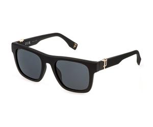 Police SPLQ79 BEYOND LITE 7 0U28 Man Sunglasses Injected Black Smoke Squared Normal