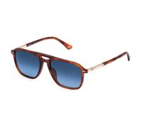 Police SPLR78 NEW CROSSROADS 7 807 Man Sunglasses Acetate Blue Squared Normal Nuanced