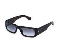 Police SPLR82 G.O.A.T. 6 722 Man Sunglasses Acetate Havana Smoke Squared Normal Nuanced