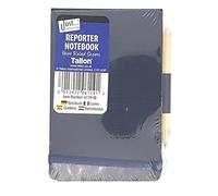 Police style mini reporters notebook with pencil and elastic strap