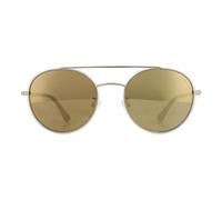 Police Sunglasses SPL870 Coupe 1 8FFG Light Gold Crystal Grey Brown Gold Mirror