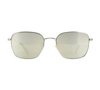Police Sunglasses SPLE03 Roadie 1 8FEX Shiny Camel Brown Smoke Silver Mirror