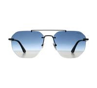 Police Sunglasses SPLF68M Origins Nineties 0584 Glossy Bakelite Blue Gradient