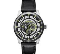 Police Unisex Adults. Analogue Quartz Watch with Leather Strap PL15410JSTB.04