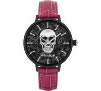 Police Unisex Adult Analogue Quartz Watch with Leather Strap PL16032MSB.02