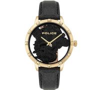 Police Unisex-Adults Analog Quartz Watch with Leather Strap PL16041MSG.02