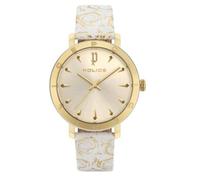 Police Unisex Adults. Analogue Quartz Watch with Leather Strap PL16033MSGS.06