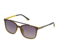 POLICE Unisex Adults’ SPL528990GBF Sunglasses, Grey (Gris), 99