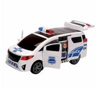 Police Vehicle Toy for Kids with Flash Lights, Opening Doors, 360 Rotation Function, Moving Action, Best Gift